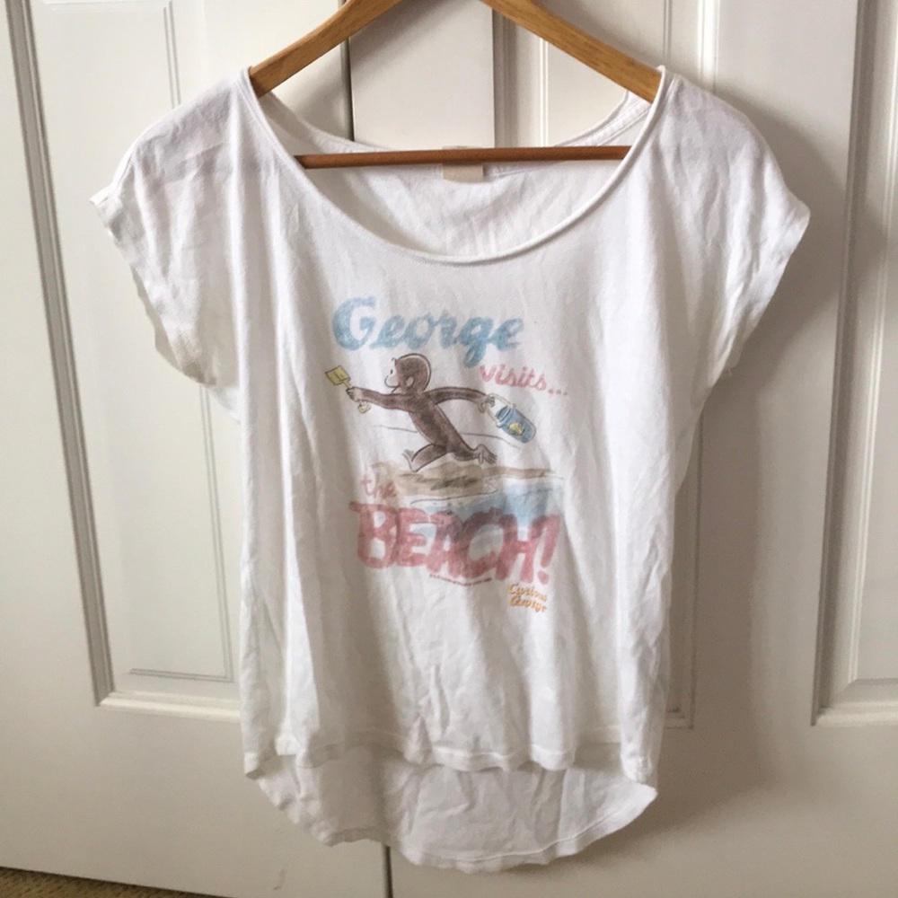 Short sleeve loose hollister graphic tee